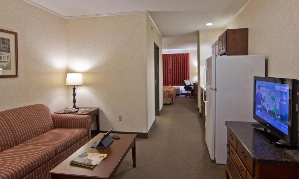 Deluxe King Suite interior